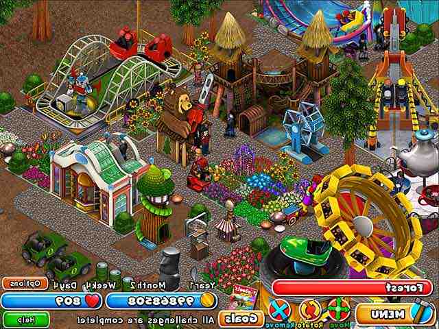 Jeux de parc d attraction a construire  100% GRATUIT